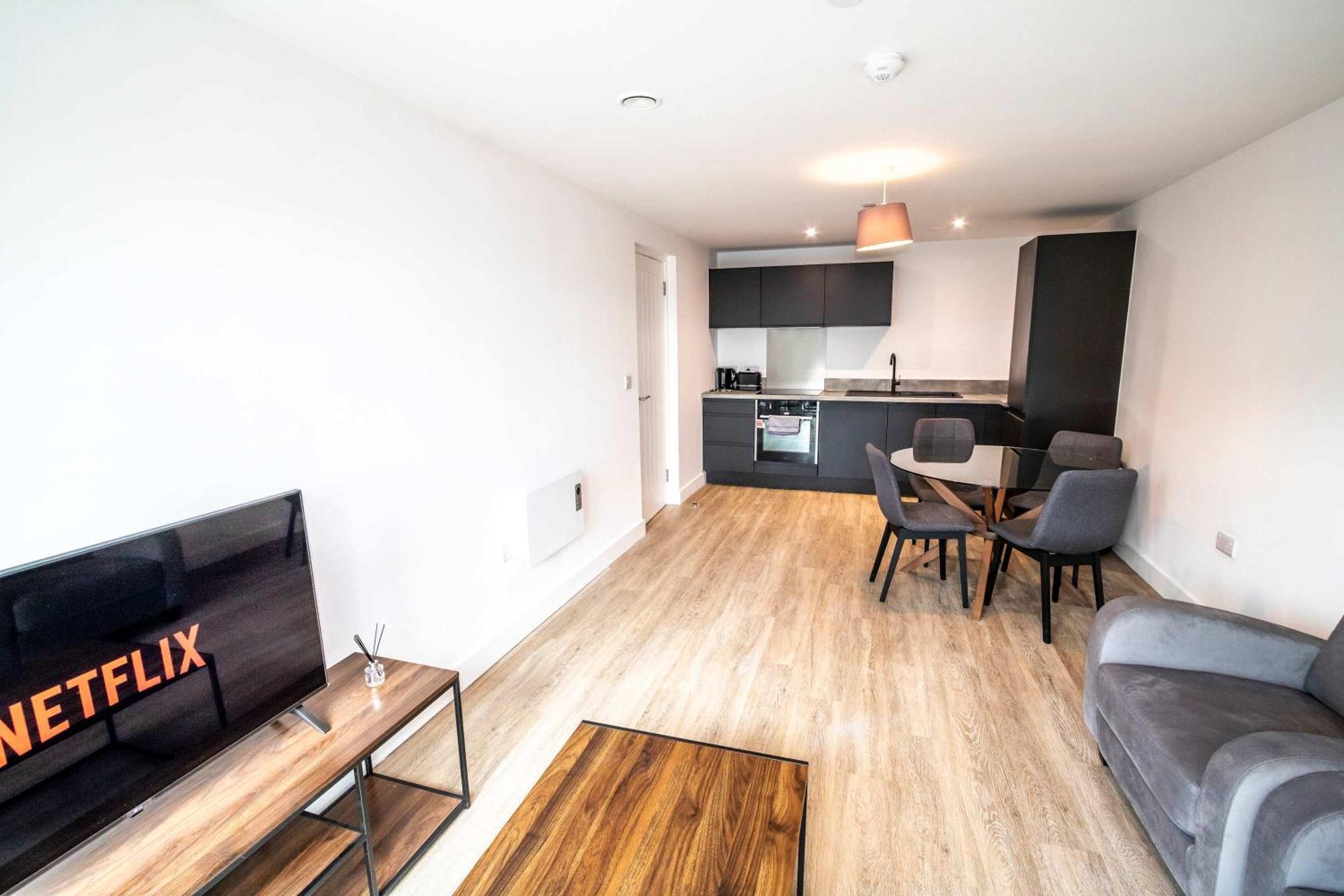 Modern & Bright 1 Bed In Liverpool
